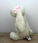 Jellycat Small Bashful Cream Snow Bunny Rabbit Pink Bow 8   