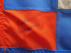 Vintage 2009-2010 Florida Gator Team Signed Pin Flag  Megan Pak  Mia Piccio   