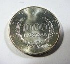 Finland 1960 Silver 1000 Markkaa Unc