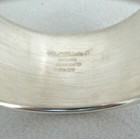 W    S  Blackinton Silver Plated Napkin Ring   No Mono 