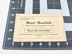 Mount Mansfield Hotel Vt Vermont Vtg Travel Brochure Stowe  C1