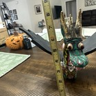 Balanese Naga Dragon Hanging Decoration Hand Carved Wood Hand Painted Vintage