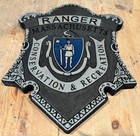 Police Massachusetts Conservation And Recreation 3d Routed Wood Patch Plaque