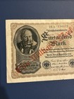 1922 Germany 1000 Mark Bank Note - Nice Color