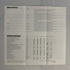 1978 Bmw Motorcycle Price And Options Brochure Catalog R65 R100 R80 R45 German