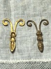 24 Vintage New England Brass Stag Beetle Stampings