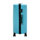 20 24 28  Luggage Travel Set Bag Abs Trolley Hardsidel Suitcase W tsa Lock Teal