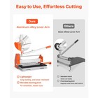 Uimoso 12  Vinyl Flooring Cutter With 16mm Capacity And Durable Alloy Handle