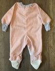 Vintage 90s Baby Looney Tunes Tweety Bird Pajamas Sleeper Footie Teddy Rare Htf