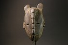 African Mask Antiques Yoruba Tribal Face Vintage Beautiful Mask Wood Guro-7580