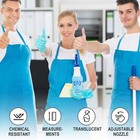 Plastic Spray Bottle  Empty Bottles  2 Pack 24 Oz   All-purpose Blue 