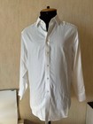 Charles Tyrwhitt Dress Shirt Size 17 5 33 Classic Fit White Non Iron Textured