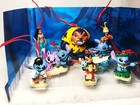 Disney Lilo   Stitch Christmas Ornaments 8pc Figure Set Angel Elvis Jumba Nani
