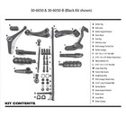 Black Forward Control Kit For Harley-davidson Sportster 883   1200 - 2004-2013