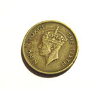 1948 Hong Kong 10 Cents Coin