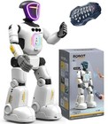 Robot Toy For Kids  Voice Recording playback Remote Control Robot  Led Faces   