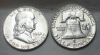 Original Roll 1962-d   Franklin  Halves   Ch gem Bu  20 Rolls Availble 
