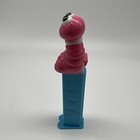 Vintage 2000 Pez Bugz Pink Worm Pez Dispenser Hungary Blue Stem
