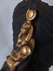 Rare Antique Ancient Egyptian Statue Heavy Stone Goddess Isis Nursing Horus