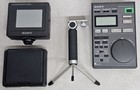 Sony Video Editing Controller Rm-e80   Lcd Color Monitor Xv-mm30e