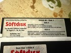 Softdisk Software - Assorted 5 25 Disks   Apple  Software