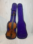 Vintage Child Copy Of Antonius Stradivarius Violin Faciebat Anno 17 Case - Parts