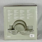 Over   Back Options 16-piece Dinnerware Set  Stoneware In Sage Green