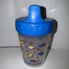 Vintage Playtex Style Sippy Cup Valve Animals Rainbows Cute Baby Toddler