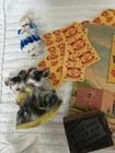 Vintage Collectibles  Antique  Junk Treasures Lot - Figurines  Glass    More