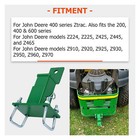 Rear Lawn Trailer Mower Zero Turn Tractor Hitch For John Deere Gas Z Trak Z225