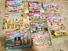 Lego Friends Instruction Manuals - Lot Of 10 Miscellaneous - Bends In Pages