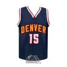 Nikola Jokic Autographed Denver Custom Navy Basketball Jersey - Jsa