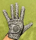 Air Jordan Golf Glove Black And Grey Cabretta Leather