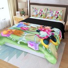 Minnie Mouse   Daisy Duck Print Duvet Cover Set  3pcs  Quilt Cover   Pillowcase