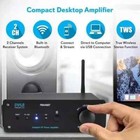 Pyle 2 Ch  Pro Audio 100w Bluetooth Stereo Amplifier Receiver Pda46bt