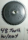 48 Tooth Ultra Thin Hi Performance Slot Car Spur Gear   Thrust Nut 5 40 Thread