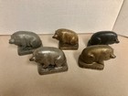Group Collection Of Vintage Iron Pig Paperweights