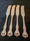 Four Towle Old Colonial Sterling Silver Butter Spreaders 5-3 4  107 Grams