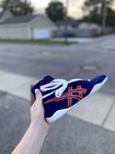 Asics 1083a001 Wrestling Shoes Men 9 Successor To Ex-eo Twr900 Red Blue High Cut