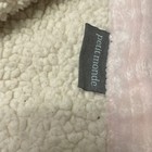 Petit Monde Security Crib Blanket Sherpa Plush 30x40 Pink Soft Lovey Baby Girl