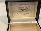 Vintage Leather Waltham Hindged Watch Box Case For Mens Watch Box Only