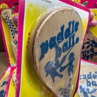 Lot Of 10 Vintage Style Wooden Paddle Ball Games Party Favors Justen Products