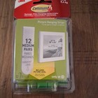 3m Command Picture Hanging Strips 12 Pack White Damage-free Hanging 12 Lb
