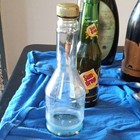 Canadian Club Mixed Lot Liquor Bottles   Decanters Clear Green Brown