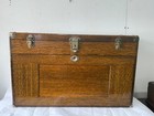 Antique Gerstner   Sons 052 Chest Tool Box Oak Machinist Original Clean Vintage