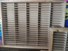 Lot Of 4 Napa Valley Cassette Storage Wall Hanging  3 Are 100 The Smaller Is 36