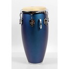 Toca Custom Deluxe Matte Finish Conga 11 75 In   Matte Blue 197881316518 Ob