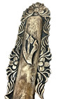 Vg Jewish Hebrew 925 Sterling Mezuzah                     Shin Klaf Judaica Judaism Israel