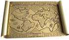 Vintage Pre-owned Hennessy Cognac Metal Old World Map   Bar Sign