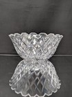 Near Mint  9  Waterford Alana Crystal Centerpiece Bowl Diamond Cut Vintage
